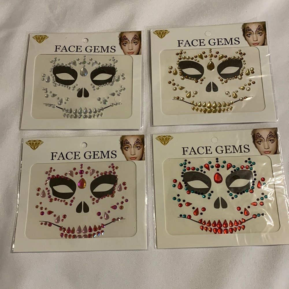 Face Gems set of FOUR variety pack
